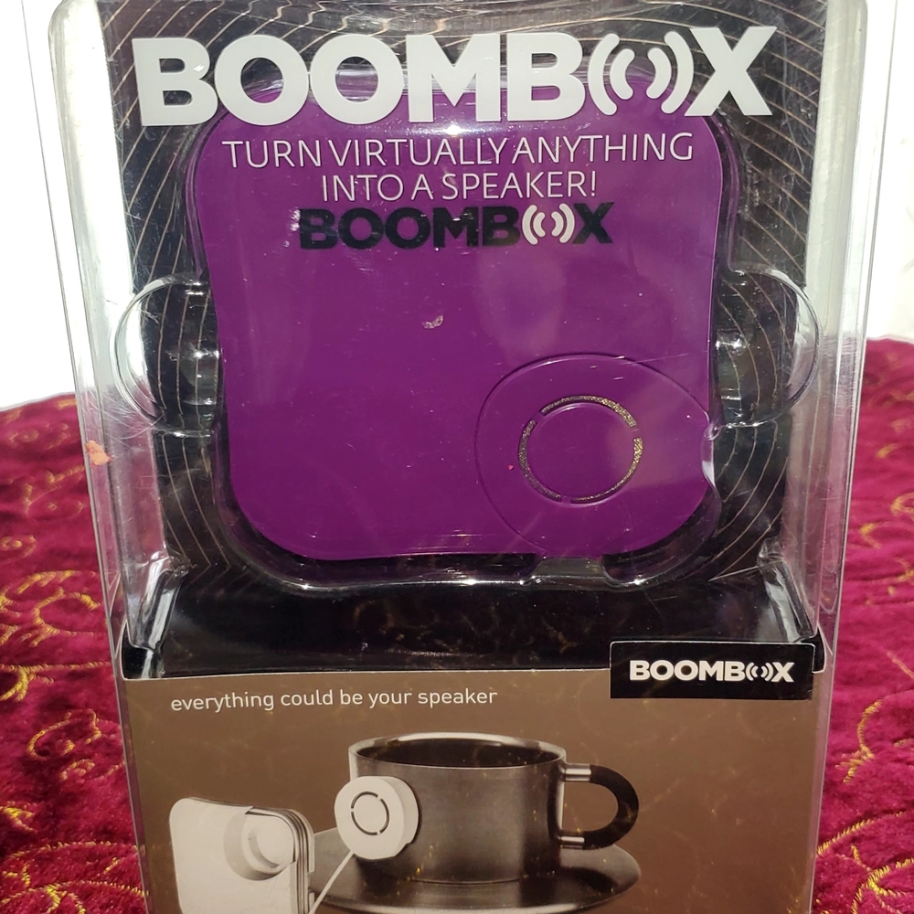 Purple Portable Audio Speaker